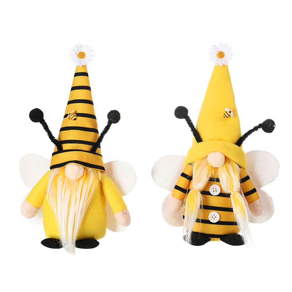 Bumble Bee Gnomes Plush Yellow & Black Scandinavian Tomte Nisse Swedish ...