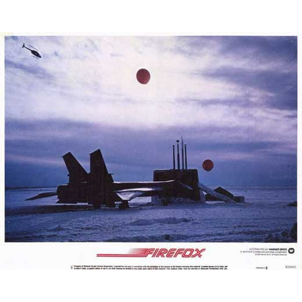 Firefox movie POSTER (Style E) (11" x 14") (1982)