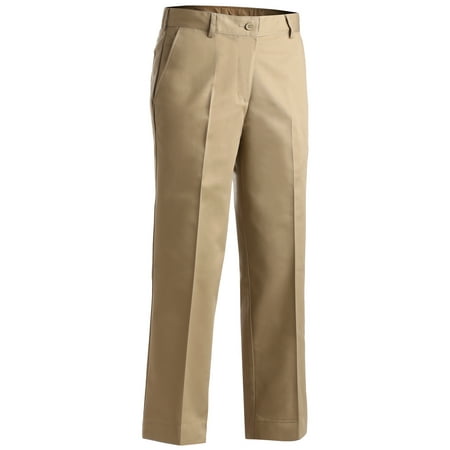 EDWARDS LADIES' EASY FIT CHINO FLAT FRONT PANT