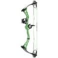 thumbnail image 2 of DIAMOND ARCHERY Youth Atomic Left Hand 29lb Neon Green Compound Bow (B13508), 2 of 7