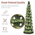 thumbnail image 2 of Set de árboles de Navidad Best Choice Products de cerámica con LED, 2 of 7