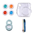 thumbnail image 3 of Kit de accesorios para cámara instantánea 17 en 1, reemplazo para Fujifilm Instax Mini 7s/7c, cámara de película instantánea con estuche/álbum/espejo para selfies/adhesivos/marcos/filtro de, 3 of 6