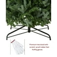 thumbnail image 5 of AMERZEST Pre-lit Artificial Christmas Tree, Premium Hinged Fraser Fir Christmas Tree 7ft with 550 Dual Color LED Lights, 5 of 5