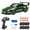 Army Green, variant on High-Speed RC Drift Car 1:10 Scale, 4WD Remote Control Car 30MPH with Drift Tires & LED Lights, Rechargeable USB Racing Car for Adults with Extra Tires, Professional Drift Racing Gift