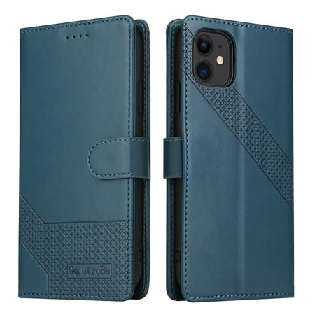 MZCHENYI HUAWEI p20 lite phone case, premium leather wallet case with clip and flip slot, PU leather flap, magnetic seal and shock-absorbing TPU inner shell