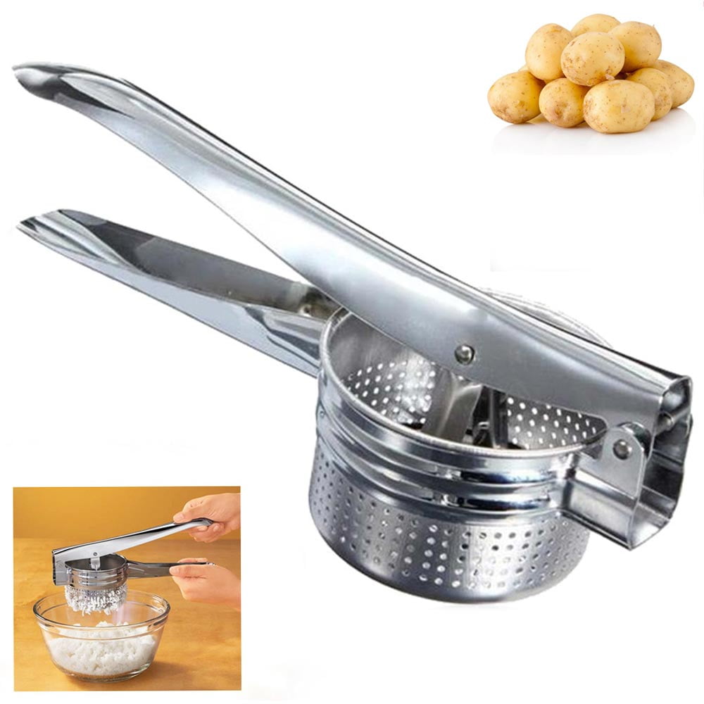 Potato Ricer Stainless Steel Professional, 10 Oz Ricer Kitchen Tool
