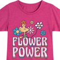 thumbnail image 3 of Peanuts - Flower Power - Toddler & Youth Girls Short Sleeve Graphic T-Shirt, 3 of 6