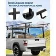 thumbnail image 5 of Luku Truck Ladder Rack, Non-Drilling, 1000 LBS Load Capacity, Fit Most Truck Bed Ranging from 49" to 65" Wide, Extendable Heavy Duty Steel Cargo Rack for Kayak, Surfboard, Lumber, Ladder, 5 of 7