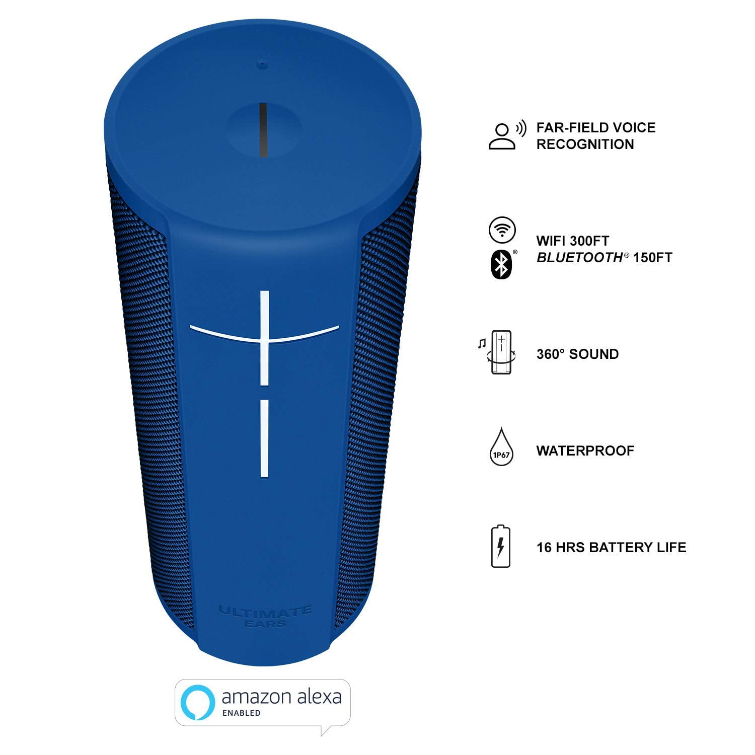 Ultimate Ears MEGABLAST Portable Wi Fi Bluetooth Speaker