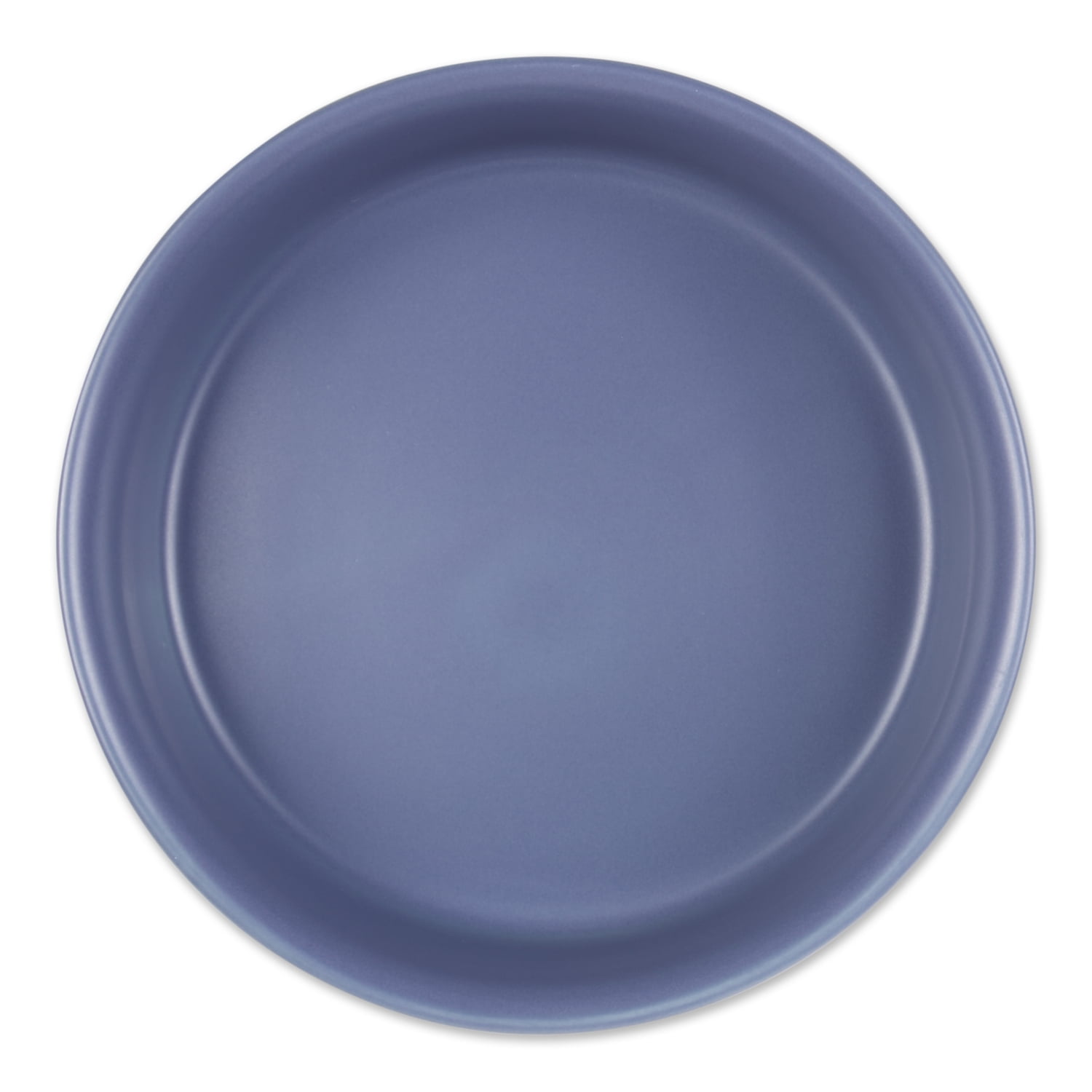 DII Pet Bowl Dinner And Drinks French Blue Medium (Set of 2)