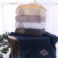 thumbnail image 4 of Toalla facial de algodón suave, absorbente y gruesa, textura ultrasuave, diseño compacto, para uso diario, suave, ideal para viajes y cuidado personal. Blahzhy, 4 of 9