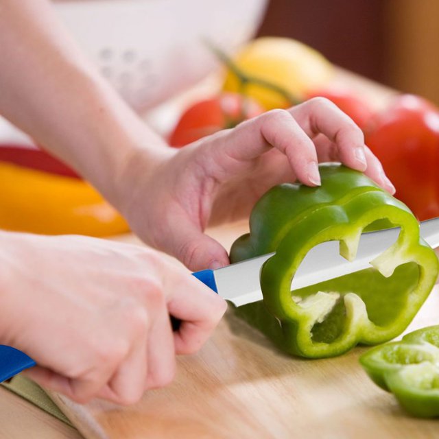 Quick Slicing Knife, 2024 New Multifunctional Three-Purpose Fruit Knife, Stainless Steel Household Spring Fruit Knife