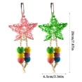 thumbnail image 3 of Binwennn Parrot Chew Toy Woven Rattan Five Pointed Star For Interactive Play And Biting Hats for Chickens to Wear Big Parrot Small Swing for Parrots for for Parrots Leather Meat Rope Budgie Gravel, 3 of 5