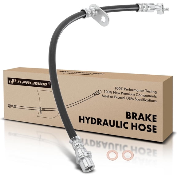 A-Premium Rear Driver Brake Hydraulic Hose Compatible with Toyota Models - MR2 Spyder 2000 2001 2002 2003 2004 2005 1.8L - Replace# 9094702B62