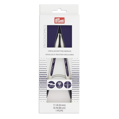 Prym 8mm Ergonomic Circular Knitting Needles