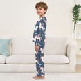 thumbnail image 4 of Unicorn and Clouds Cozy Soft Long Sleeves Top and Pants 2 Piece Cool Pjs Pajamas Set Sleepwear Size 3-11Y, 4 of 6