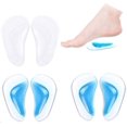 thumbnail image 1 of 3 Pairs Foot Arch Support Flat Foot Arch Support Set Plantar Fasciitis Flat Foot Cushion Insert High Arches, 1 of 2