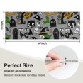 thumbnail image 5 of Halloween Witch Spooky Icons Pattern Kitchen Rug Mat,Kitchen Runner Rugs Non Skid Washable,Decorative Kitchen Floor Mats for Kitchen,Sink,Laundry,17"X47", 5 of 5