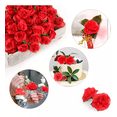 thumbnail image 5 of Mini Rosas Artificiales Artesanales 50 Piezas Rojas, 5 of 5