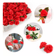 thumbnail image 5 of Mini Rosas Artificiales Artesanales 50 Piezas Rojas, 5 of 5