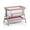 Pink, variant on Babyomi 3 In 1 Baby Bassinet, Portable Playard With Storage Basket and Wheels, Adjustable Height Bassinet Bedside Sleeper, Easy Folding Portable Crib for Newborn, Pink
