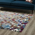 thumbnail image 6 of Modway Lavendula Triangle Mosaic 5x8 Area Rug in Multicolored, 6 of 7