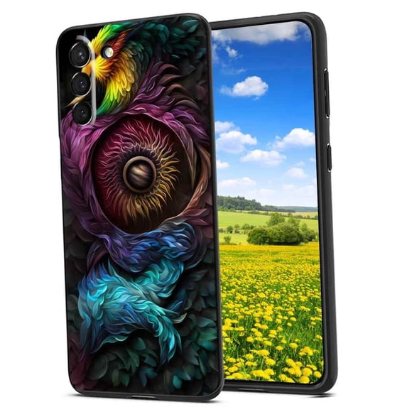 Compatible with Samsung Galaxy S21 FE Phone Case, Art-Animal-19 Case Silicone Protective for Teen Girl Boy Case for Samsung Galaxy S21 FE