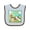 Blue and Chocolate, variant on Inktastic I'm One Farm Animals Wearing Birthday Party Hats Boys or Girls Baby Bib