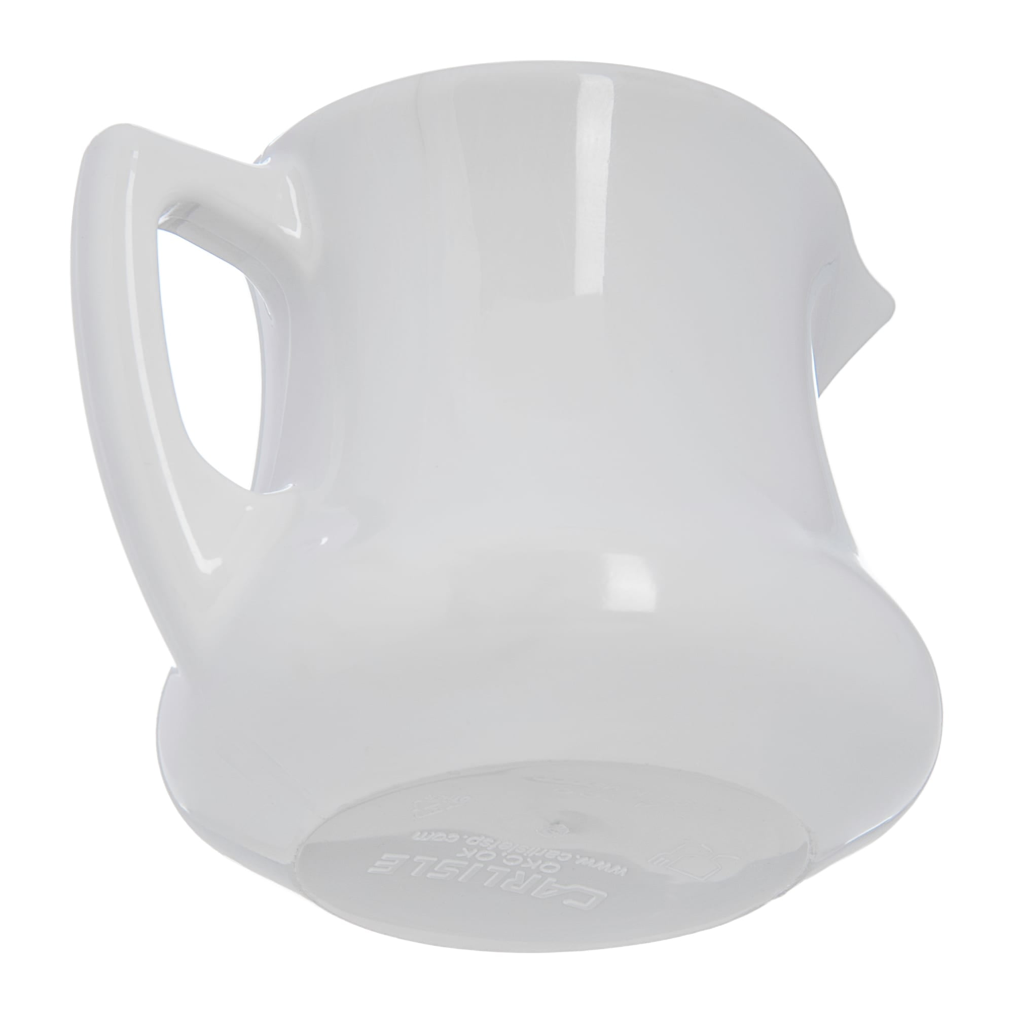 Carlisle 456302 3 Oz. White Creamer / Pitcher - Dozen