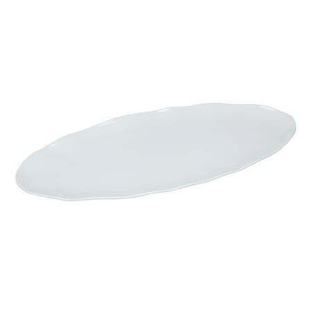 

Catering Collection Oval Platter 30 W X 12 L Melamine White