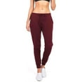 thumbnail image 4 of Ambiance Women's Juniors Soft Jogger Pants - 65776, 4 of 10