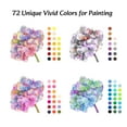 thumbnail image 2 of Set de rotuladores artísticos Swemos, 72 colores, doble punta, con estuche, 2 of 7