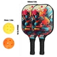 thumbnail image 3 of Fiberglass Pickleball Racket Set Pickleball Racket 2-Piece Set, 3 of 8