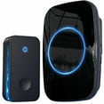 thumbnail image 1 of Under 10 Doorstop Self Powered Wireless Household Doorbell AC Musical Chime & Elderly Call Button (Battery ), 1 of 4