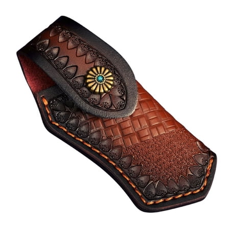 JZROCKER Fashion Leathers Knife Covers Folding Knife Pouches Leathers Sheath Tool Small