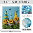thumbnail image 3 of Diamond Art Kits for Adults - 5d Garden Gnomes With Sunflowers Diamond Painting for Adults, Diamond Art for Adults Beginners, Diamond Painting Kits for Adults for Home Wall Decor, 3 of 7