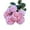Pink, variant on Plastic Hydrangea Artificial Flowers - UV Resistant Faux Blooms for Indoor/Outdoor Home, Mall, Office Decor (15.7in, 1.05oz)