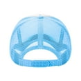 thumbnail image 4 of Stumble Guys Unisex Baseball Cap Mesh Splicing Design Ponytail Hollow Out Sun Hat, 4 of 5