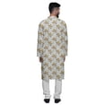 thumbnail image 3 of Atasi Printed Designer Rayon Button Down Casual Kurta With Pajama For Men, 3 of 4