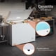 thumbnail image 5 of White Westinghouse  Congelador 7 pies 200 L   WWCCF071200LHWSD Ruedas  Condensador interno  Control dual de temperatura  Canastilla interior  Cerradura con llave, 5 of 10