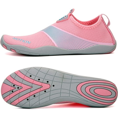 

Unisex Water Shoes Couple Barefoot Quick-Dry Rainbow Socks Yoga Swim Surf pink EU 42
