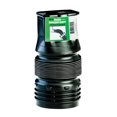 thumbnail image 1 of Adaptador Downspout Flex-Drain Press X de 2 x 3 pulgadas Polipropileno prensado en D, 8 pulgadas, 1 of 2