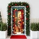 thumbnail image 5 of Seyotauo Christmas Door Cover Decoration Santa Claus Front Door Cover Xmas Hanging Banner Santa Background for Home Holiday Christmas Decoration, 5 of 6