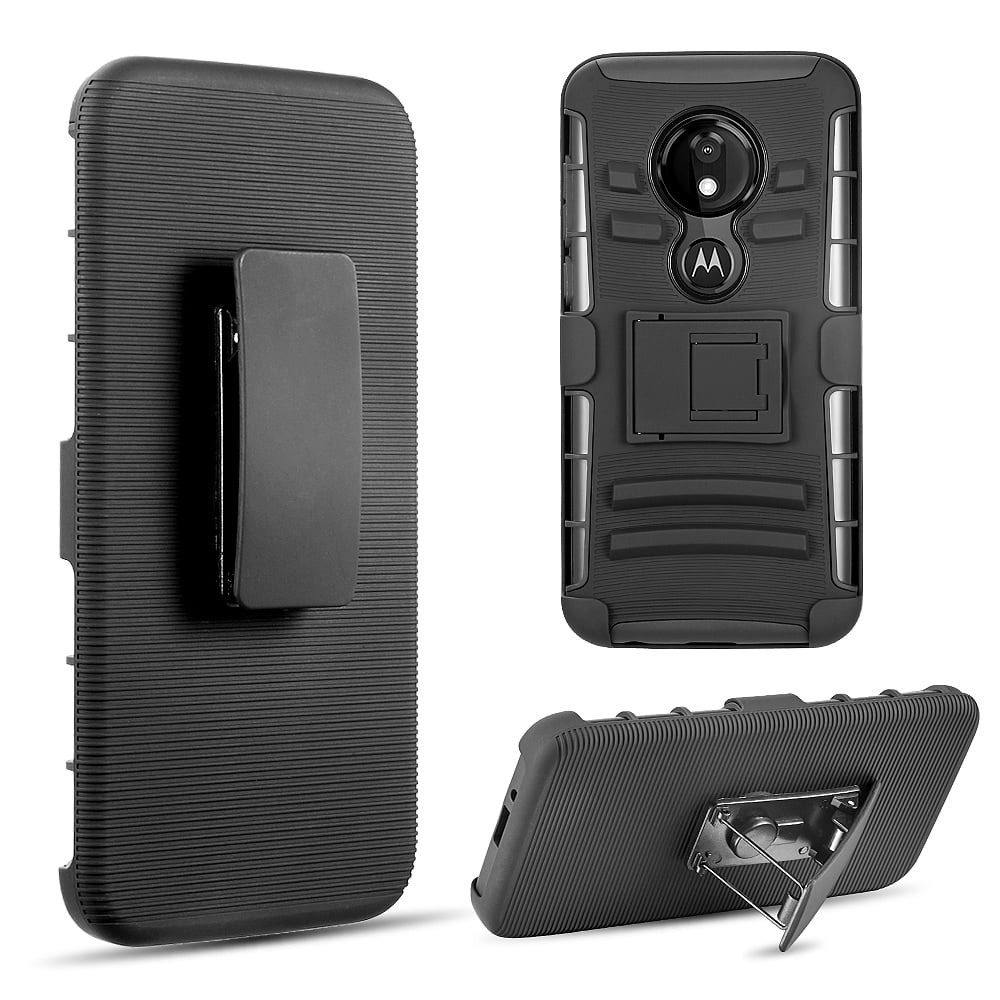 Motorola MOTO G7 PLAY Phone Case Kickstand FullBody Belt
