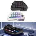 thumbnail image 2 of Programmable wireds Mechanical Numpad 17 Key Hot Swappable USB Number Pad with RGBs Backlighting and PBTs Keycaps Laptop PC, 2 of 8