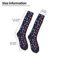 thumbnail image 5 of Balery Space Dinosaur Printed Novelty Socks Men's Women's Crew Socks Sports Socks Knee High Socks Cotton Socks Quirky and Cool Socks, 5 of 9