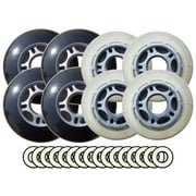 OUTDOOR Hockey Wheels HILO 4-76mm 4-80mm Abec9 BEARINGS