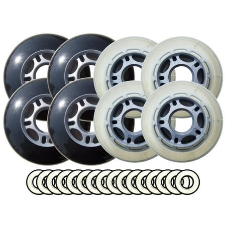 OUTDOOR Hockey Wheels HILO 4-76mm 4-80mm Abec9 BEARINGS