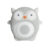 SoundBub by WavHello, White Noise Machine and Bluetooth Speaker, Portable and Rechargeable Baby Sleep Sound Soother | Ollie the Owl, Grey