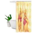 thumbnail image 2 of Cartoon Winnie the Pooh Waterproof Shower Curtain, Design Modern Waterproof Shower Curtains Waterproof Polyester Fabric, 2 of 10
